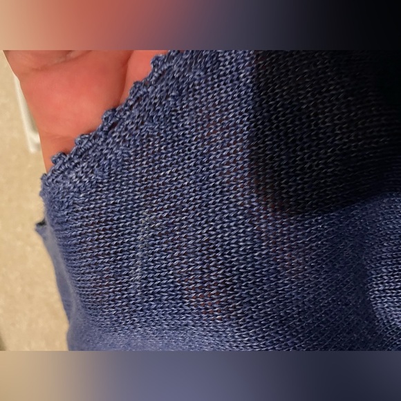 Talbots 100% linen sweater-medium NWOT - Picture 4 of 7